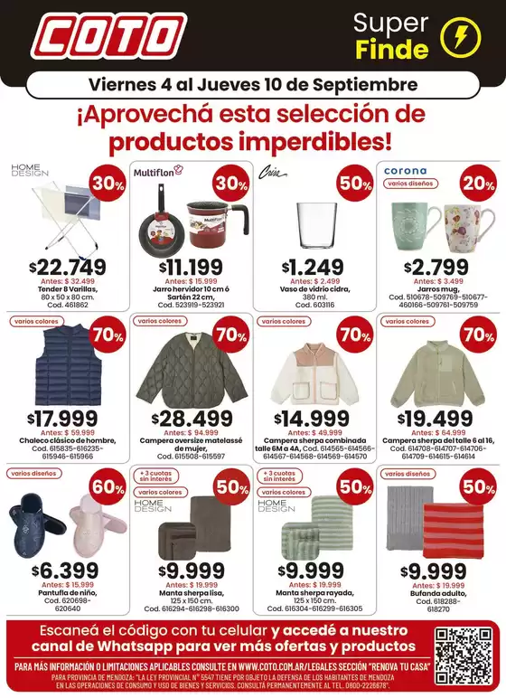 Catálogo Coto | Coto Renova Productos | 2026-09-04T00:00:00.000Z - 2026-09-10T00:00:00.000Z