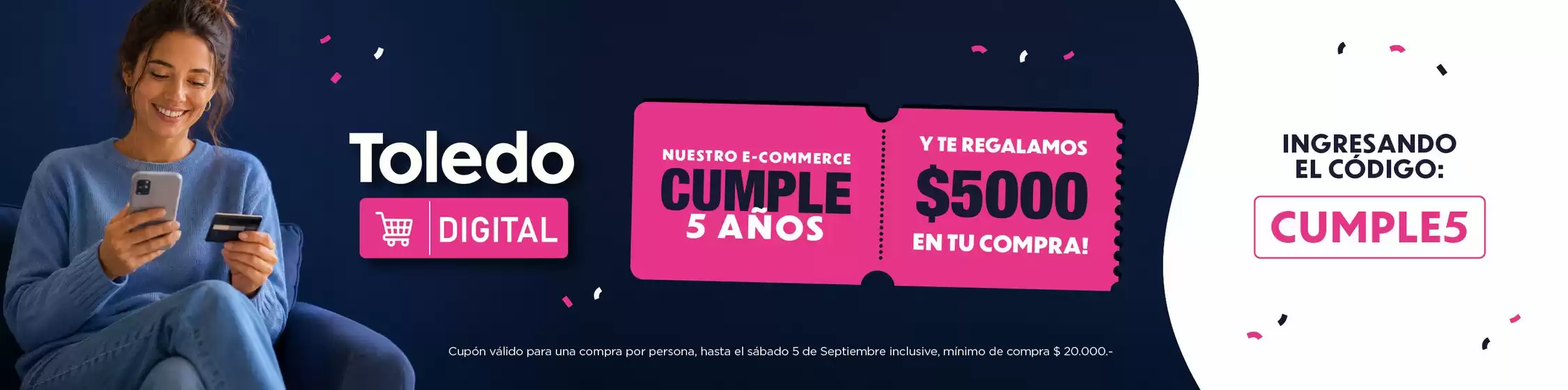 Catálogo Supermercados Toledo | Excelente oferta para todos los clientes | 2026-09-04T00:00:00.000Z - 2026-09-05T00:00:00.000Z