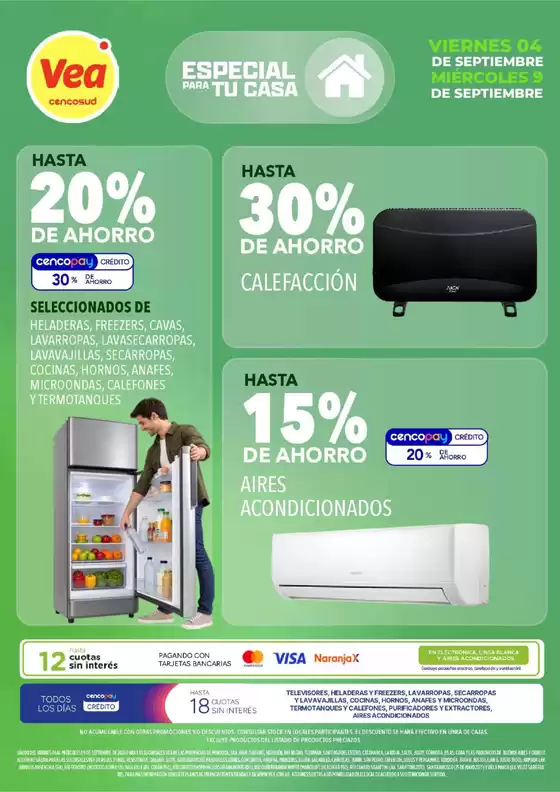 Catálogo Supermercados Vea | Especial para tu casa | 2026-09-04T00:00:00.000Z - 2026-09-10T00:00:00.000Z
