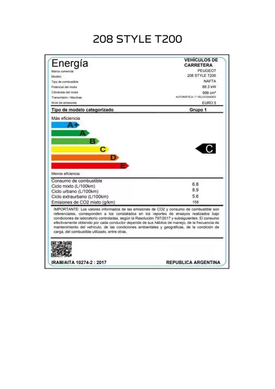Catálogo Peugeot | Peugeot Nuevo 208 style | 2026-09-05T00:00:00.000Z - 2026-09-19T00:00:00.000Z