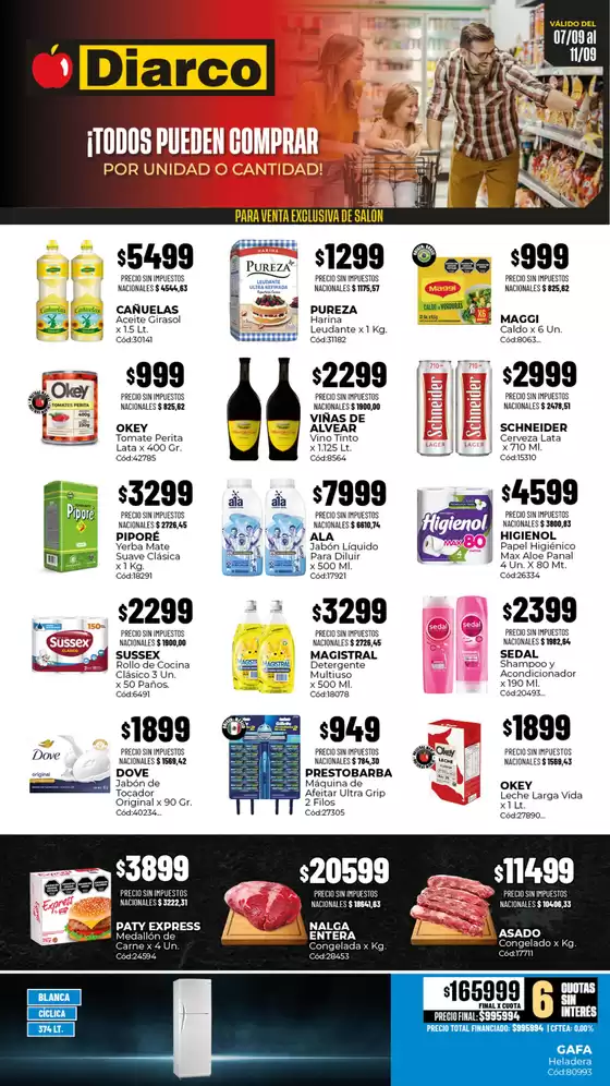 Catálogo Diarco | OFERTAS SUR | 2026-09-07T00:00:00.000Z - 2026-09-11T00:00:00.000Z