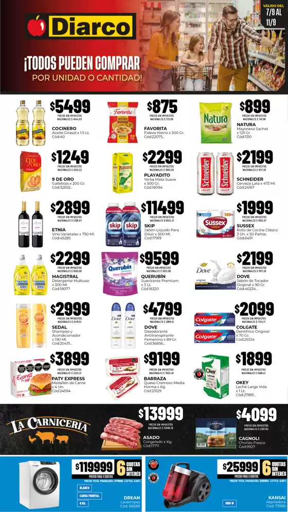 Catálogo Diarco | OFERTAS PUEBLO SUR | 2026-09-07T00:00:00.000Z - 2026-09-11T00:00:00.000Z