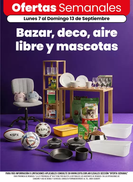 Catálogo Coto en Avellaneda (Buenos Aires) | Coto Revista Semanal Hogar | 2026-09-07T00:00:00.000Z - 2026-09-13T00:00:00.000Z