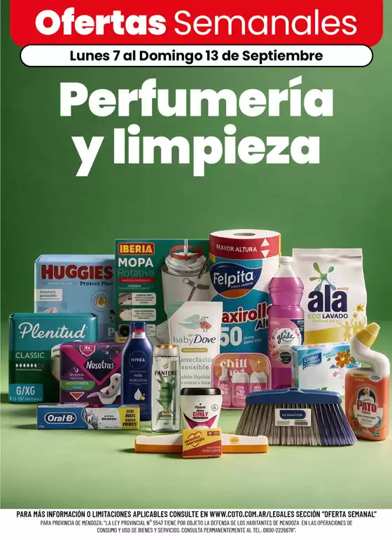 Catálogo Coto en Avellaneda (Buenos Aires) | Coto Revista Semanal Perfumería | 2026-09-07T00:00:00.000Z - 2026-09-13T00:00:00.000Z