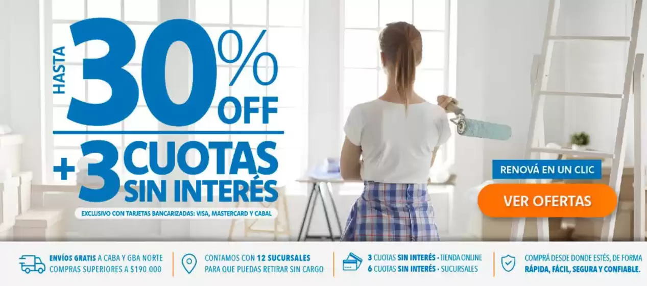 Catálogo Pinturerías D'Aria | Hasta 30% off | 2026-09-08T00:00:00.000Z - 2026-09-28T00:00:00.000Z