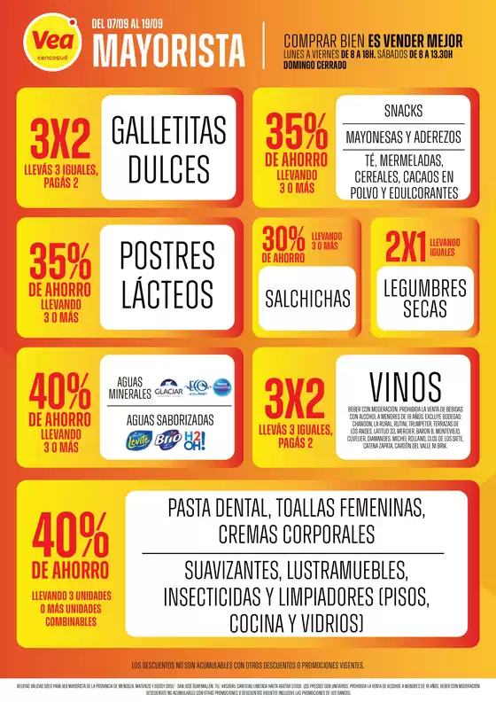 Catálogo Supermercados Vea | Vea mayorista Mendoza | 2026-09-07T00:00:00.000Z - 2026-09-19T00:00:00.000Z
