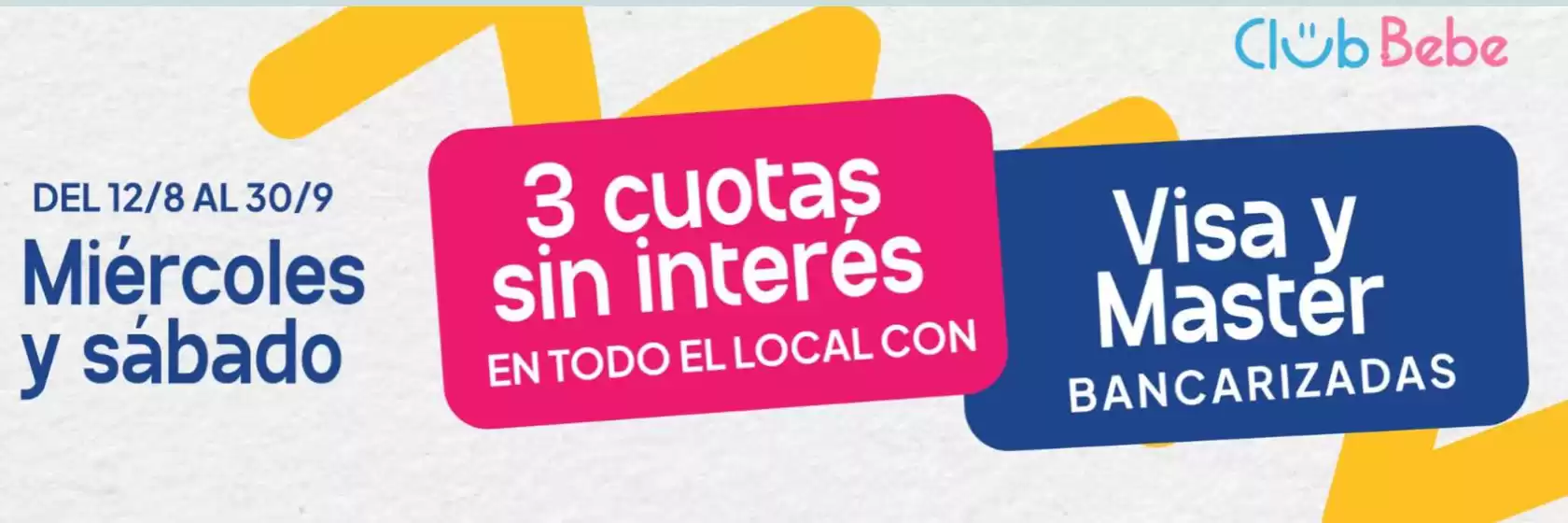 Catálogo Club Bebe | Promociones! | 2026-09-08T00:00:00.000Z - 2026-09-30T00:00:00.000Z