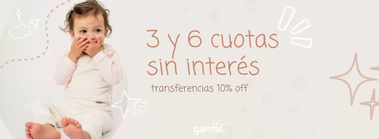 Catálogo Gamise | 3 y 6 cuotas sin interes | 2026-09-08T00:00:00.000Z - 2026-09-29T00:00:00.000Z