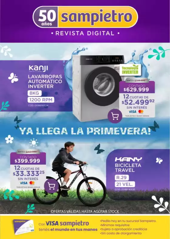 Catálogo Sampietro | Catalogo de ofertas | 2026-09-09T00:00:00.000Z - 2026-09-30T00:00:00.000Z