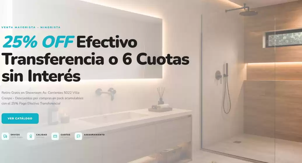 Catálogo Artentino | Promocion! 25% off | 2026-09-09T00:00:00.000Z - 2026-09-30T00:00:00.000Z