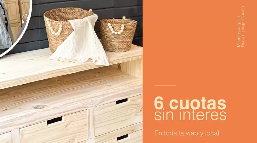 Catálogo La Tranquera Muebles | 6 cuotas sin interes | 2026-09-09T00:00:00.000Z - 2026-09-30T00:00:00.000Z