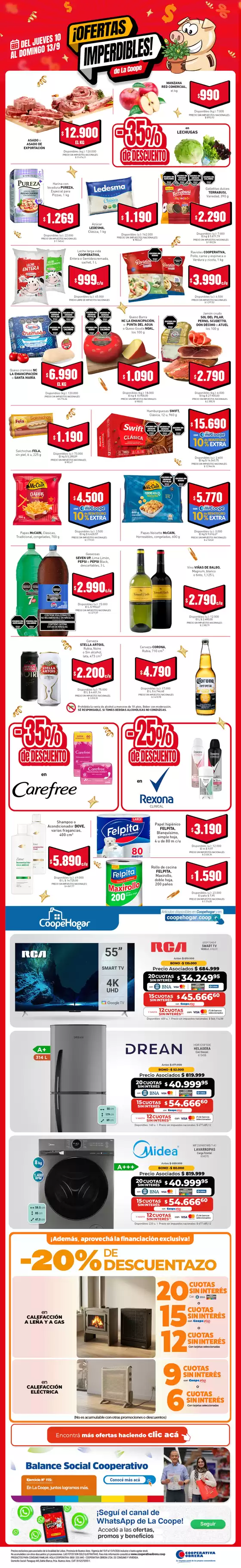 Catálogo Cooperativa Obrera | Imperdibles 10092026 LB | 2026-09-10T00:00:00.000Z - 2026-09-13T00:00:00.000Z