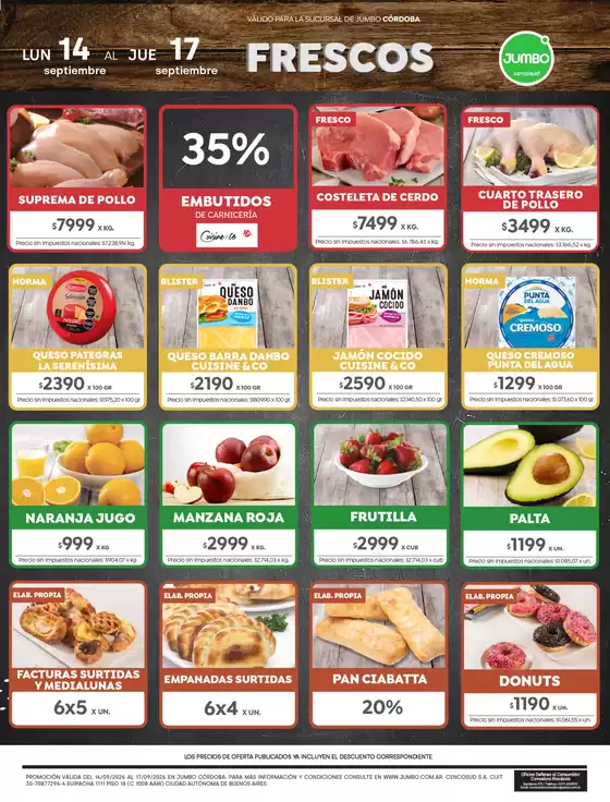 Catálogo Jumbo | Ofertas Córdoba | 2026-09-14T00:00:00.000Z - 2026-09-17T00:00:00.000Z