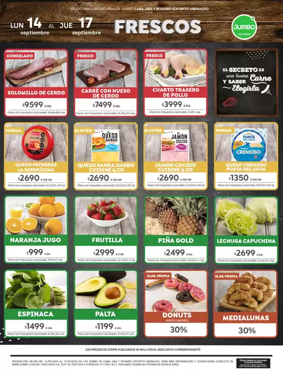 Catálogo Jumbo | Ofertas Bs As | 2026-09-14T00:00:00.000Z - 2026-09-17T00:00:00.000Z