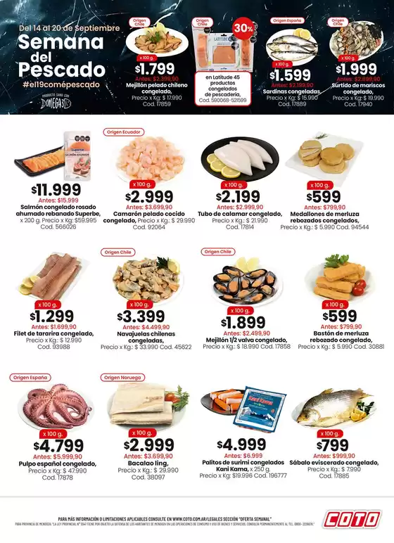 Catálogo Coto | Coto Semanadel Pescado | 2026-09-14T00:00:00.000Z - 2026-09-20T00:00:00.000Z