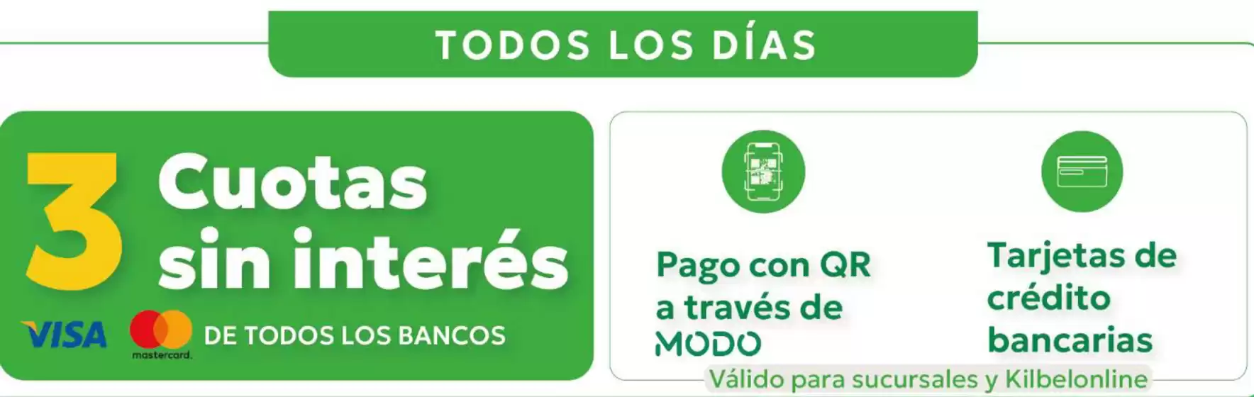 Catálogo Kilbel Supermercados | 3 cuotas sin interes | 2026-09-17T00:00:00.000Z - 2026-09-30T00:00:00.000Z