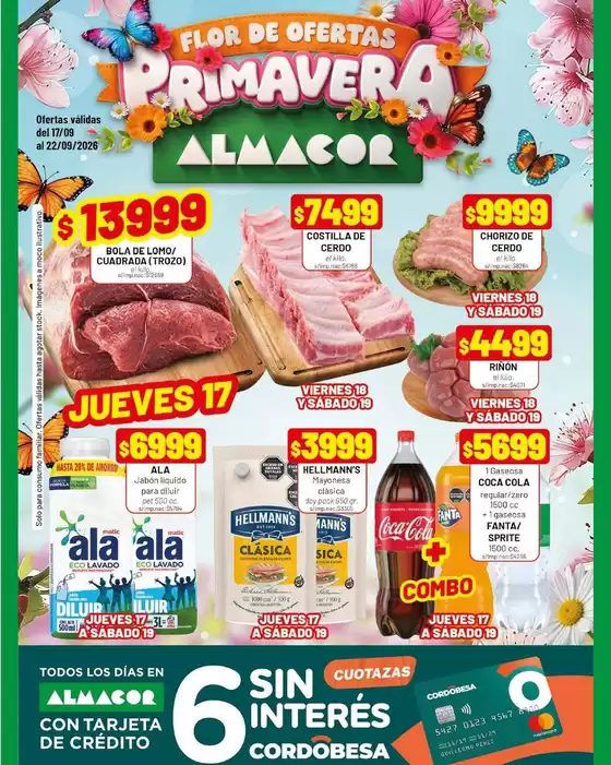 Catálogo Almacor | Ofertas Almacor | 2026-09-17T00:00:00.000Z - 2026-09-22T00:00:00.000Z