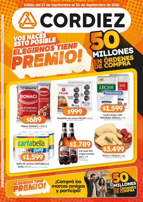Catálogo Cordiez | Ofertas Cordiez | 2026-09-17T00:00:00.000Z - 2026-09-30T00:00:00.000Z