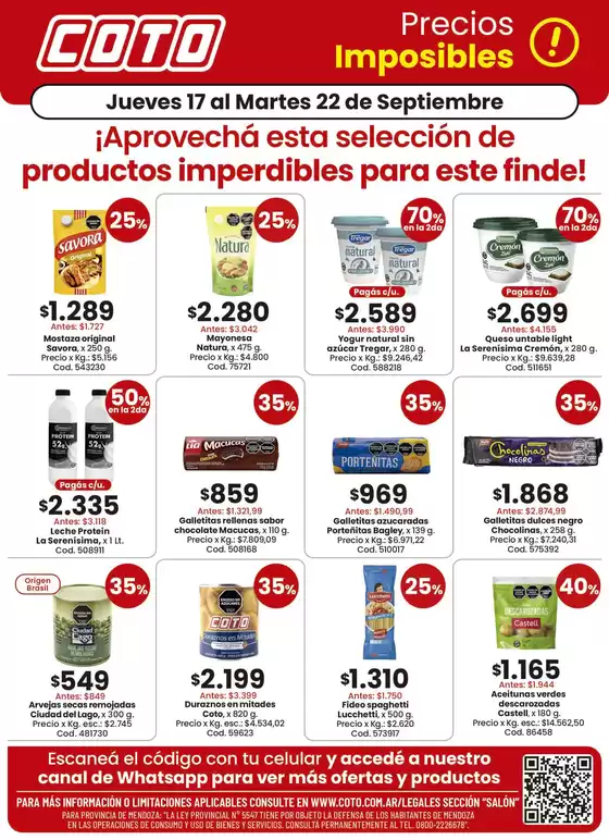 Catálogo Coto | Coto Salon Productos Motivo 1 | 2026-09-17T00:00:00.000Z - 2026-09-22T00:00:00.000Z