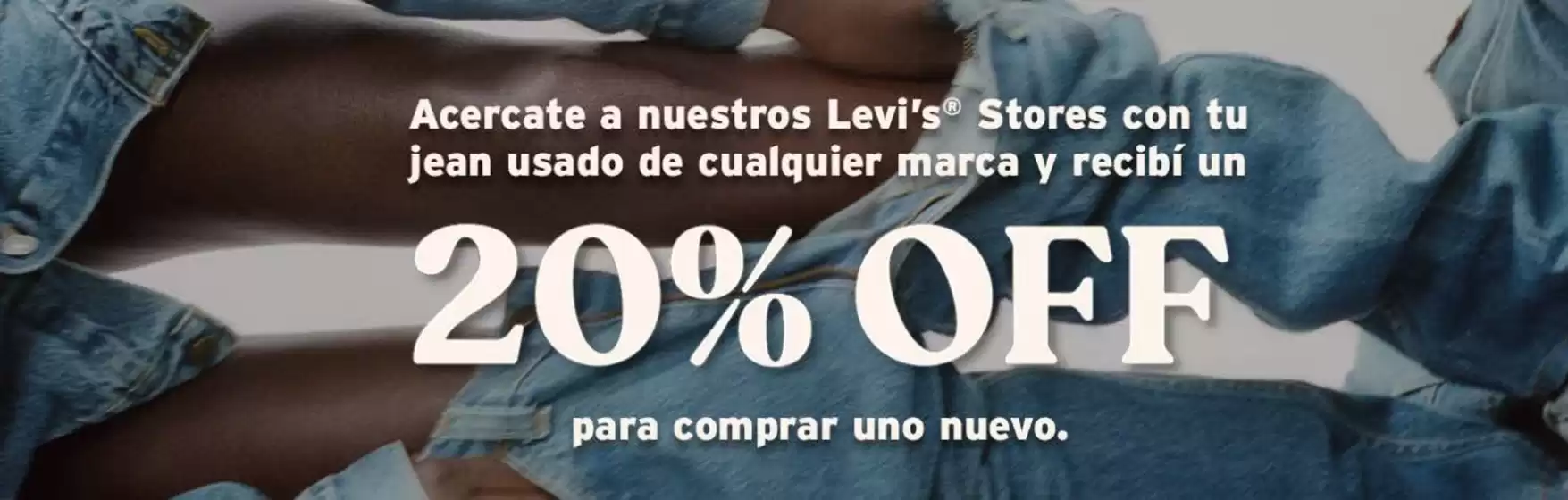 Catálogo Levi's | Hasta 20% off | 2026-09-18T00:00:00.000Z - 2026-10-07T00:00:00.000Z