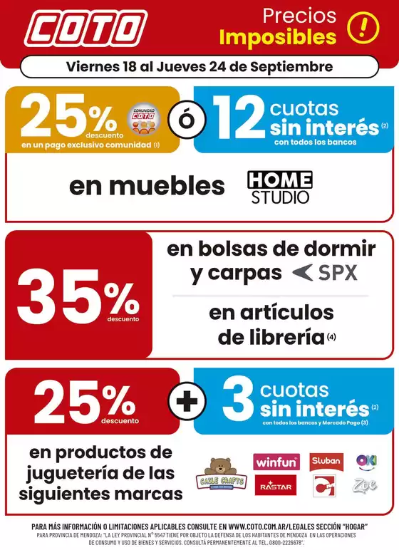 Catálogo Coto | Coto Hogar | 2026-09-18T00:00:00.000Z - 2026-09-24T00:00:00.000Z