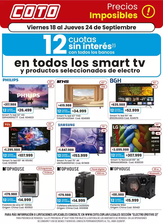 Catálogo Coto | Coto Electro Motivo 2 | 2026-09-18T00:00:00.000Z - 2026-09-24T00:00:00.000Z