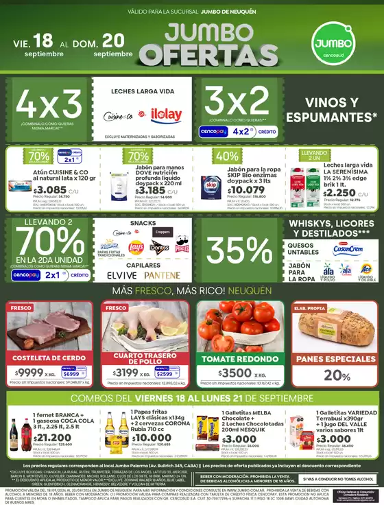 Catálogo Jumbo | Ofertas Neuquén | 2026-09-17T00:00:00.000Z - 2026-09-20T00:00:00.000Z