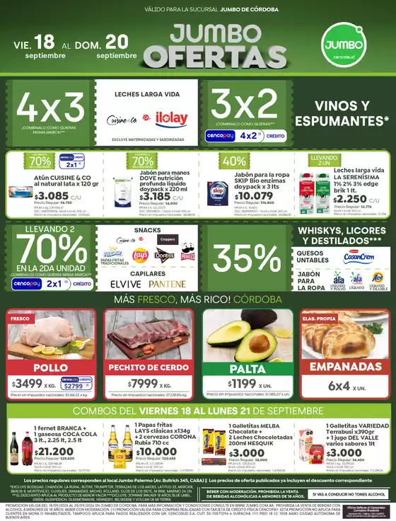 Catálogo Jumbo | Ofertas Córdoba | 2026-09-17T00:00:00.000Z - 2026-09-20T00:00:00.000Z