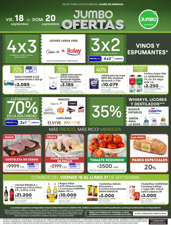 Catálogo Jumbo | Ofertas Mendoza | 2026-09-17T00:00:00.000Z - 2026-09-20T00:00:00.000Z