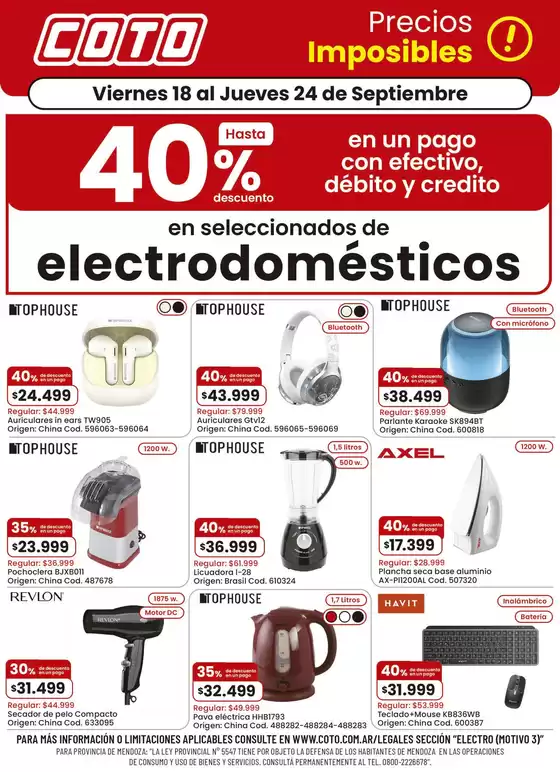 Catálogo Coto | Coto Electro Motivo 3 | 2026-09-18T00:00:00.000Z - 2026-09-24T00:00:00.000Z