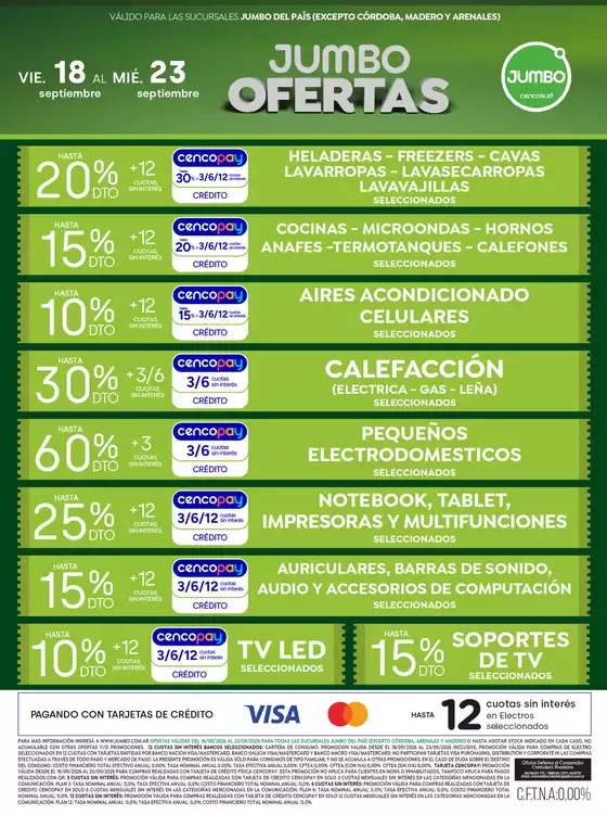 Catálogo Jumbo | Ofertas Electro y Hogar | 2026-09-18T00:00:00.000Z - 2026-09-24T00:00:00.000Z
