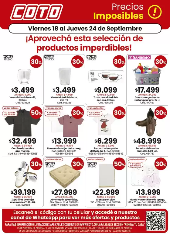 Catálogo Coto | Coto Renova Productos | 2026-09-18T00:00:00.000Z - 2026-09-24T00:00:00.000Z