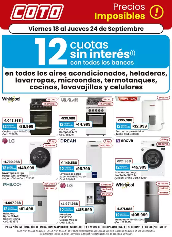 Catálogo Coto | Coto Electro Motivo 1 | 2026-09-18T00:00:00.000Z - 2026-09-24T00:00:00.000Z