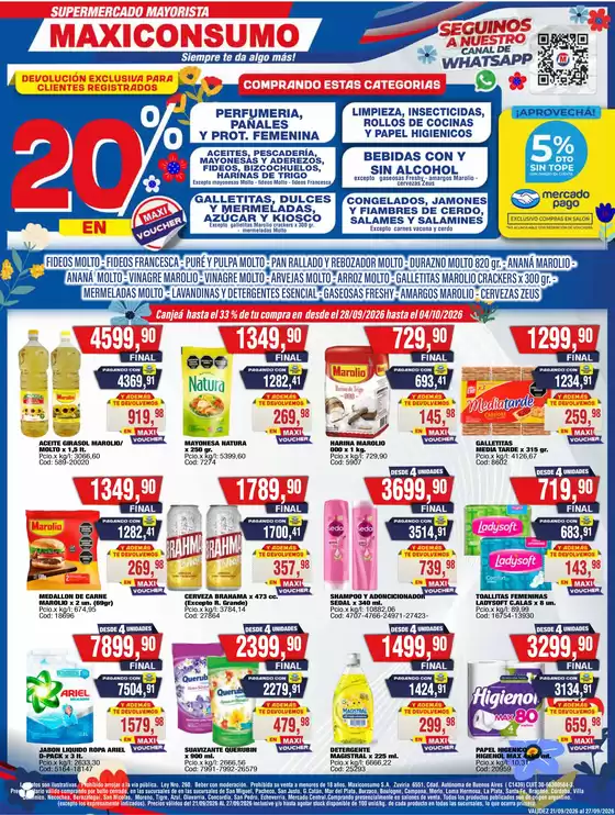 Catálogo Maxiconsumo | Revista n 1017 21 09 2026 final 5 zona1 | 2026-09-21T00:00:00.000Z - 2026-10-04T00:00:00.000Z