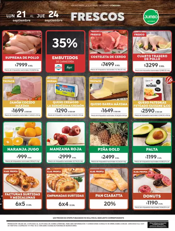 Catálogo Jumbo | Ofertas Córdoba | 2026-09-21T00:00:00.000Z - 2026-09-24T00:00:00.000Z