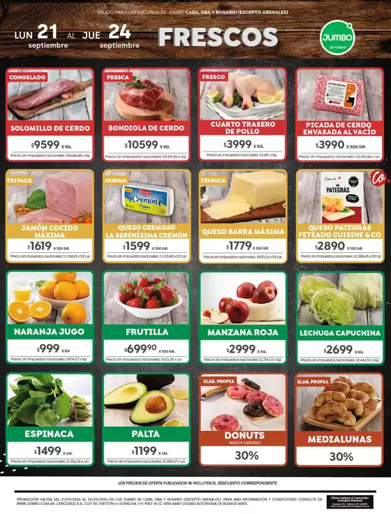 Catálogo Jumbo | Ofertas Bs As | 2026-09-21T00:00:00.000Z - 2026-09-24T00:00:00.000Z