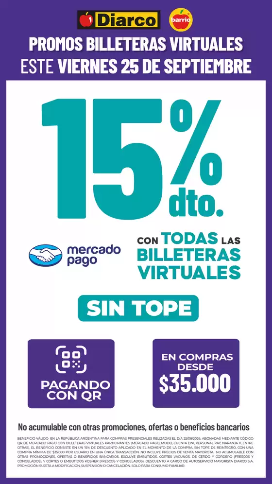 Catálogo Diarco | PROMO BILLETERAS BARRIO 259 | 2026-09-25T00:00:00.000Z - 2026-09-25T00:00:00.000Z