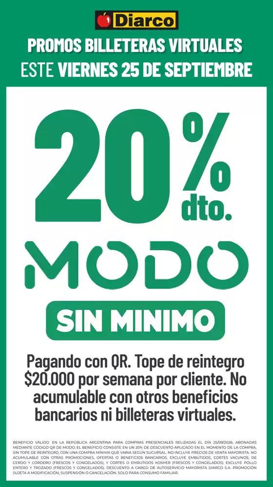 Catálogo Diarco | BILLETERAS VIRTUALES 259 | 2026-09-25T00:00:00.000Z - 2026-09-25T00:00:00.000Z