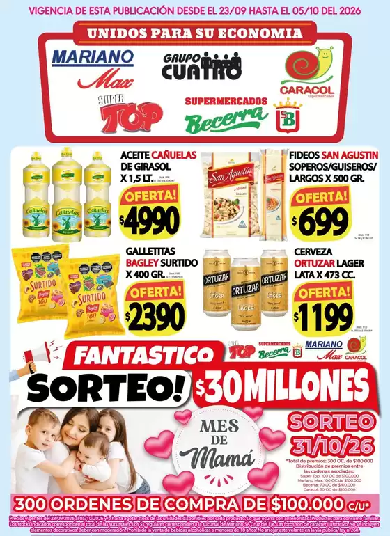 Catálogo Supermercados Becerra | Ofertas Supermercados Becerra | 2026-09-23T00:00:00.000Z - 2026-10-05T00:00:00.000Z