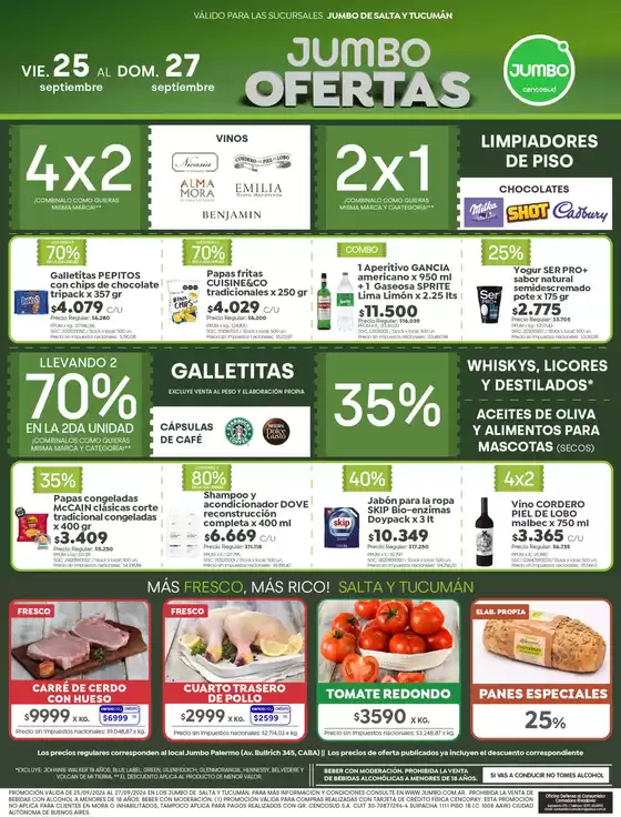 Catálogo Jumbo | Ofertas Salta Tucumán | 2026-09-24T00:00:00.000Z - 2026-09-27T00:00:00.000Z