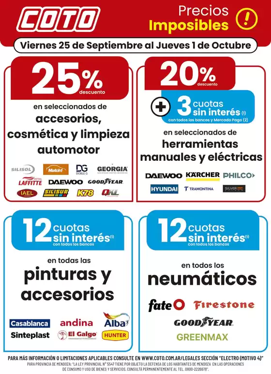 Catálogo Coto en Ensenada | Coto Electro Motivo 4 | 2026-09-25T00:00:00.000Z - 2026-10-01T00:00:00.000Z