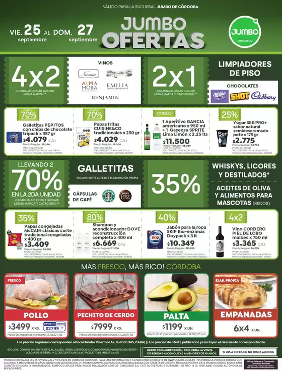Catálogo Jumbo | Ofertas Córdoba | 2026-09-24T00:00:00.000Z - 2026-09-27T00:00:00.000Z