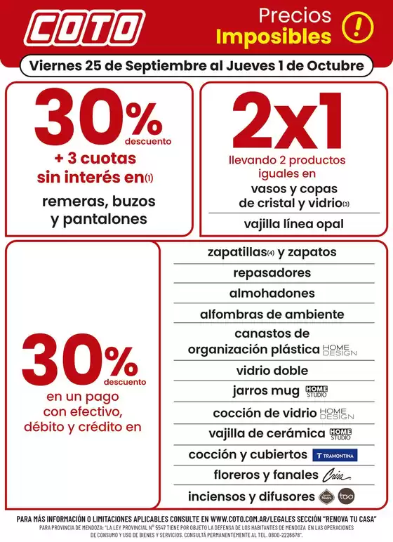 Catálogo Coto en Ensenada | Coto Renova Clases | 2026-09-25T00:00:00.000Z - 2026-10-01T00:00:00.000Z