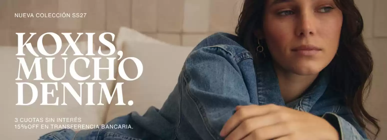 Catálogo Koxis | 3 cuotas sin interes | 2026-09-25T00:00:00.000Z - 2026-10-12T00:00:00.000Z