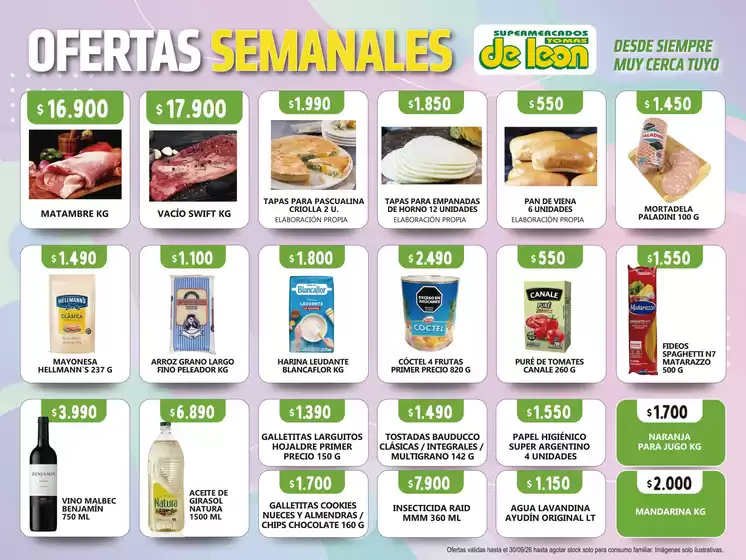 Catálogo Supermercado Tomas de Leon | Ofertas Supermercado Tomas de Leon | 2026-09-26T00:00:00.000Z - 2026-09-30T00:00:00.000Z