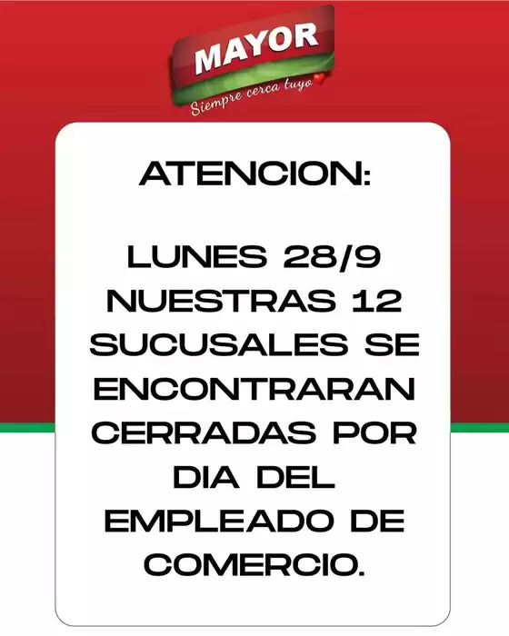 Catálogo Supermercados Mayor | Ofertas principales para todos los clientes | 2026-09-28T00:00:00.000Z - 2026-09-28T00:00:00.000Z
