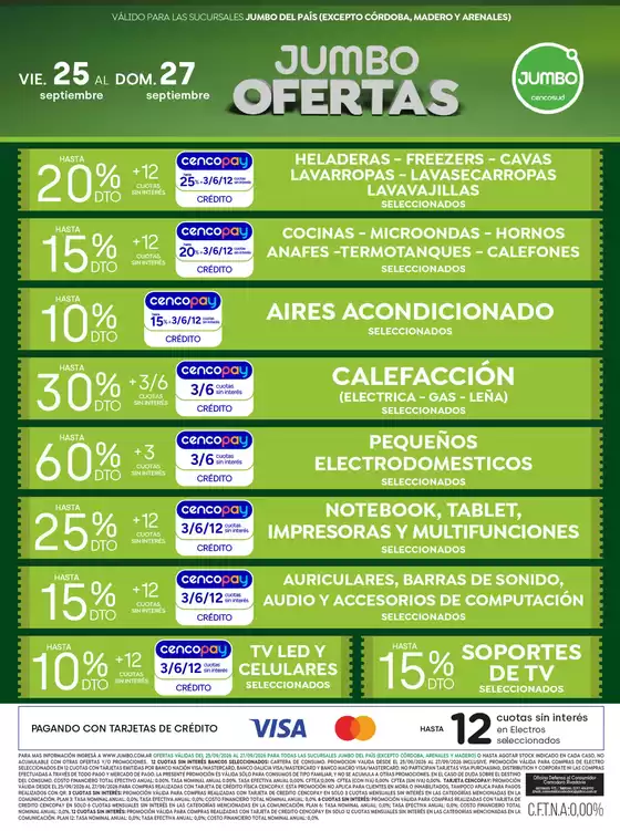 Catálogo Jumbo | Ofertas Electro y Hogar | 2026-09-25T00:00:00.000Z - 2026-10-01T00:00:00.000Z