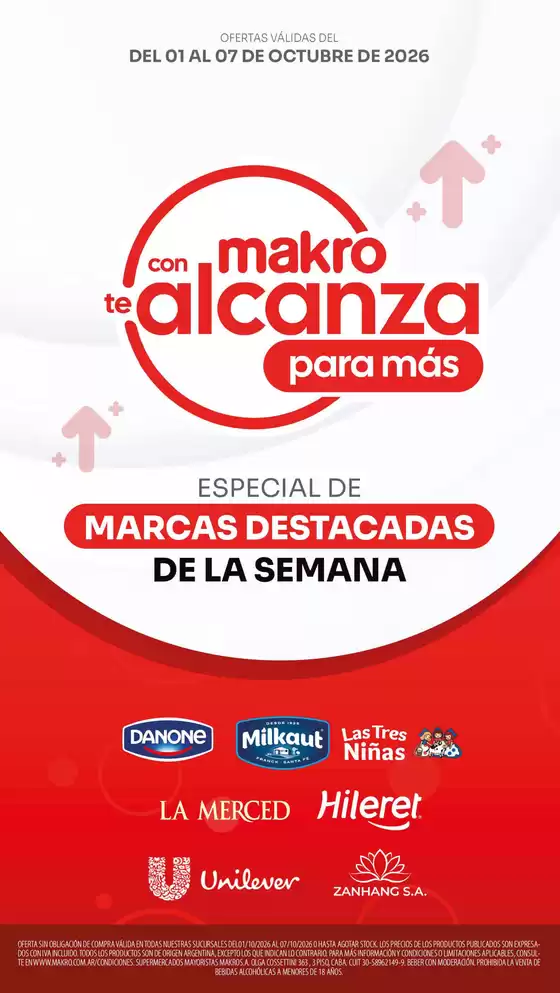 Catálogo Makro en Libertad | Ofertas especiales | 2026-10-01T00:00:00.000Z - 2026-10-07T00:00:00.000Z