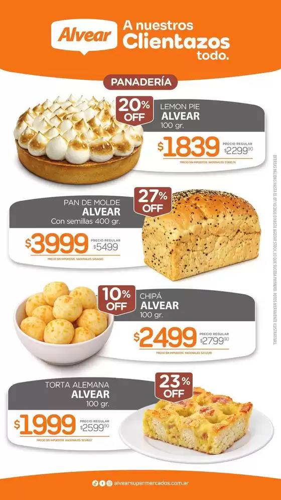 Catálogo Super Alvear | Ofertas Super Alvear | 2026-10-01T00:00:00.000Z - 2026-10-07T00:00:00.000Z