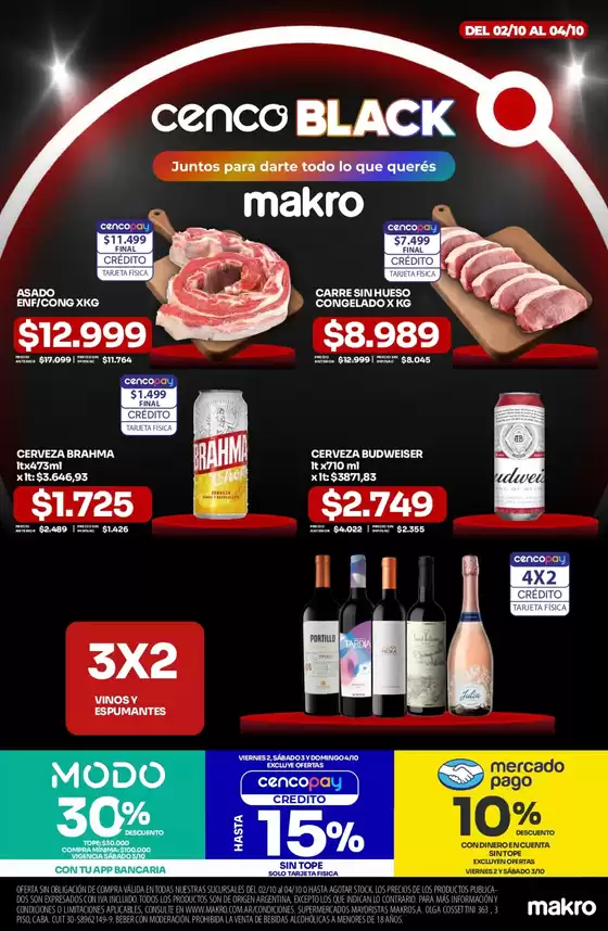 Catálogo Makro | Cencoblack | 2026-10-02T00:00:00.000Z - 2026-10-04T00:00:00.000Z